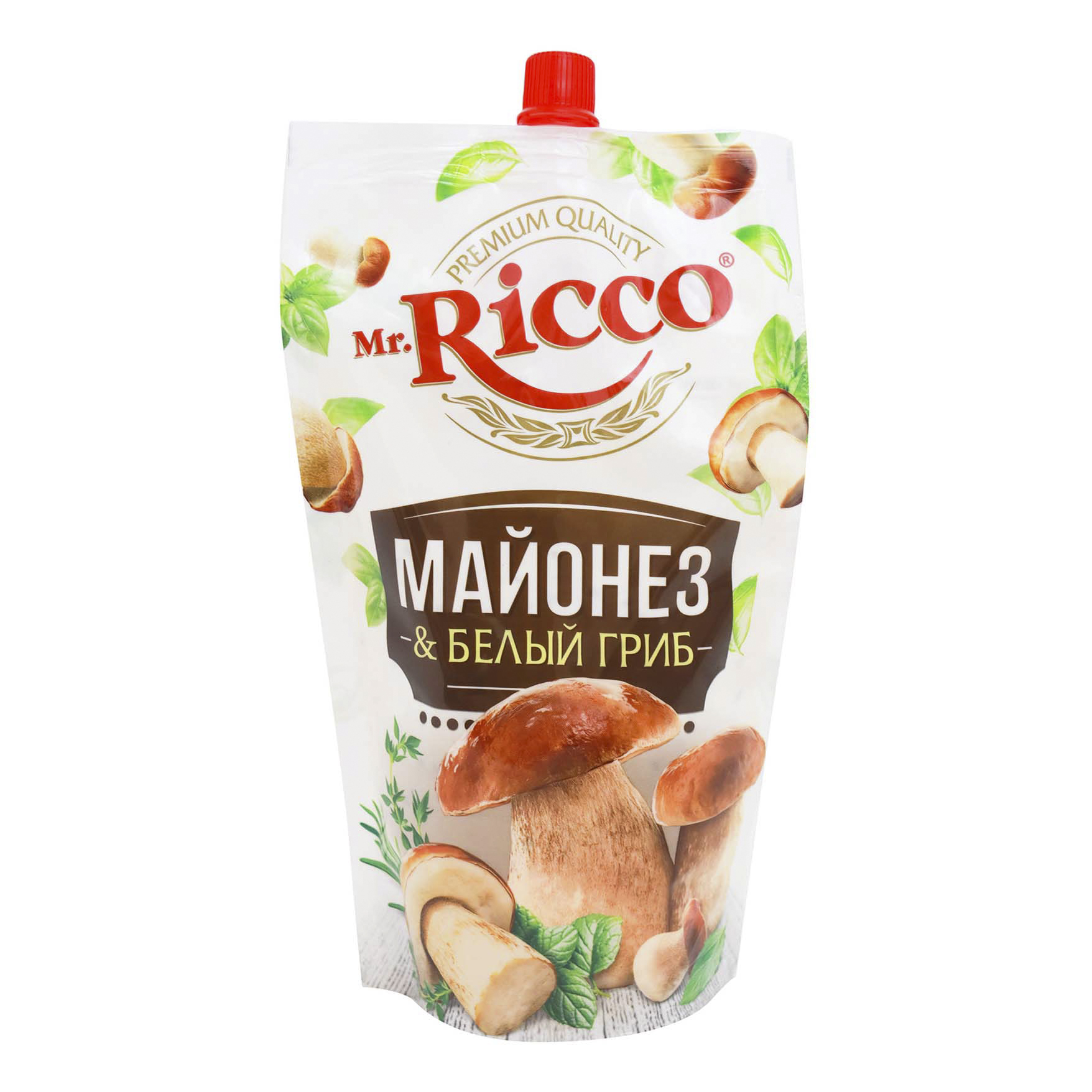 

Майонез Mr.Ricco Майонез & Белый гриб 50% 375 г