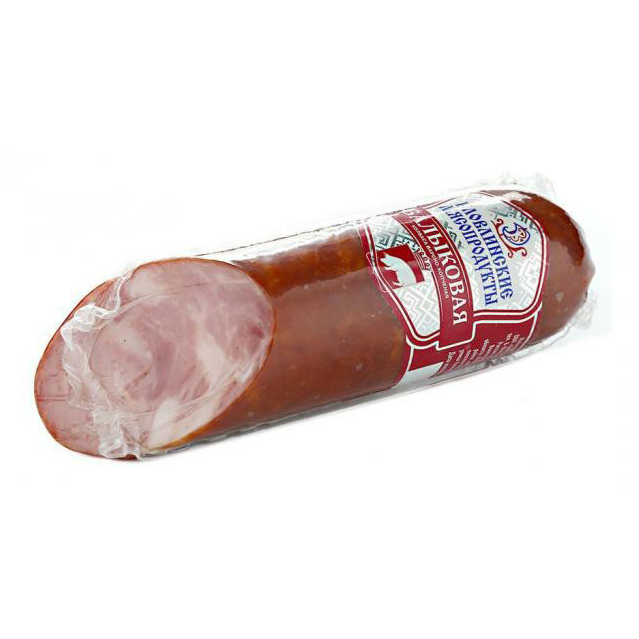 

Колбаса варено-копченая Иловлинские мясопродукты Балыковая +-500 г