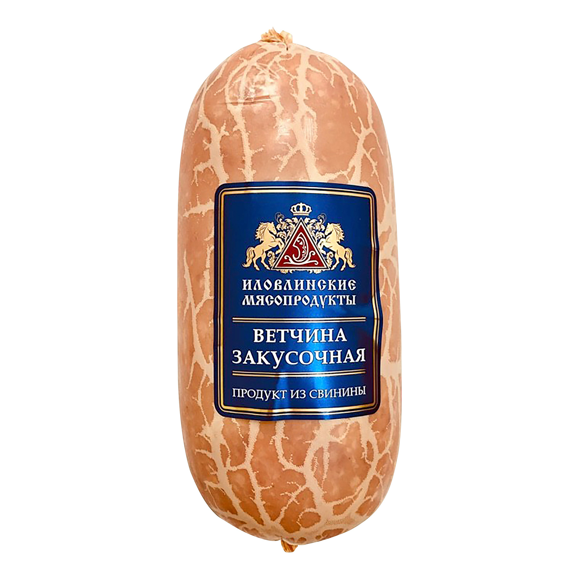 

Ветчина Иловлинские мясопродукты Закусочная +-500 г