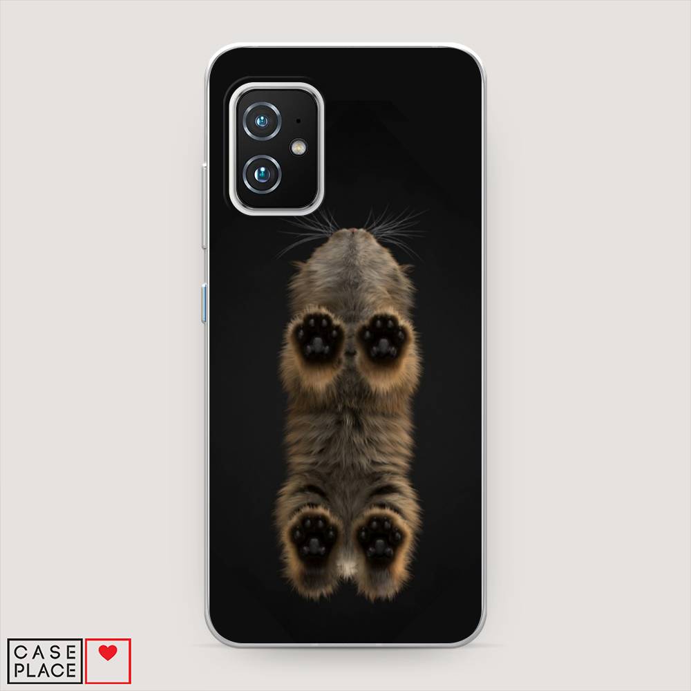 

Чехол Awog на Asus Zenfone 8 Mini "Кошачьи лапки", Черный, 44350-1
