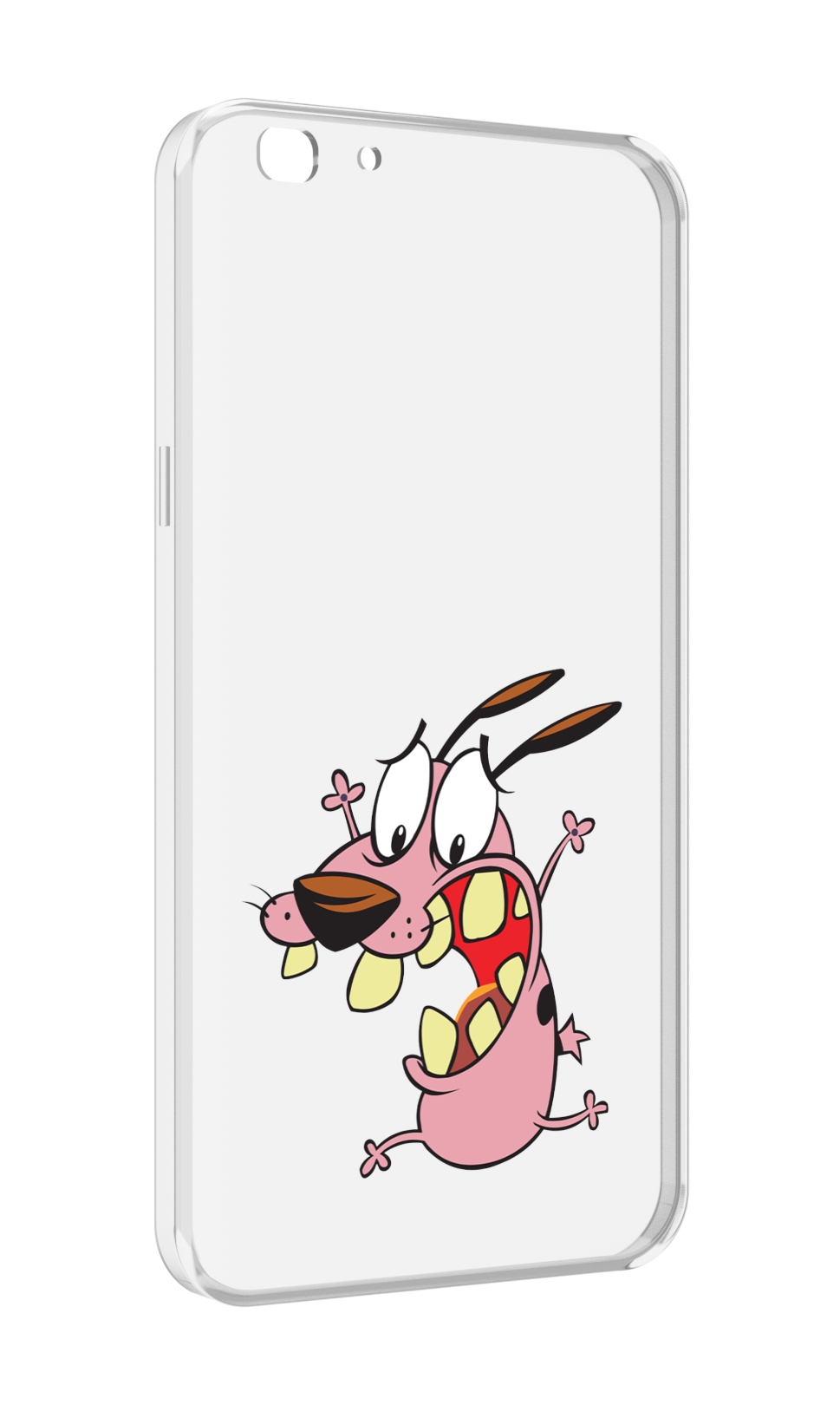 

Чехол MyPads зубастый бобик для Oppo A77/F3 (2017 год), Прозрачный, Tocco