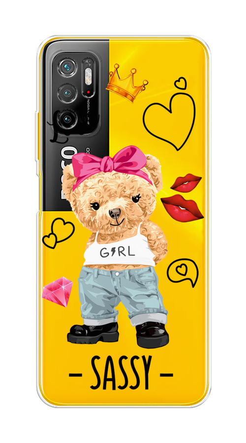 

Чехол на Xiaomi Poco M3 Pro "Sugar Mommy", Голубой;белый;розовый, 311050-6