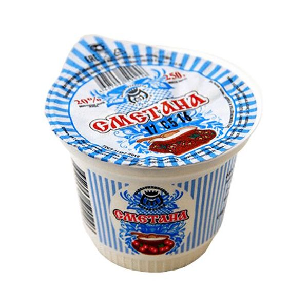 

Сметана Максатиха 20% бзмж 250 г