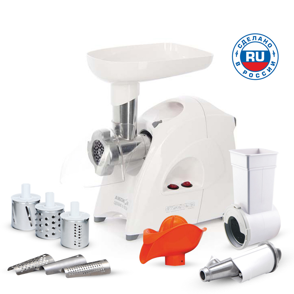 

Электромясорубка Аксион М 41.02 White, М 41.02