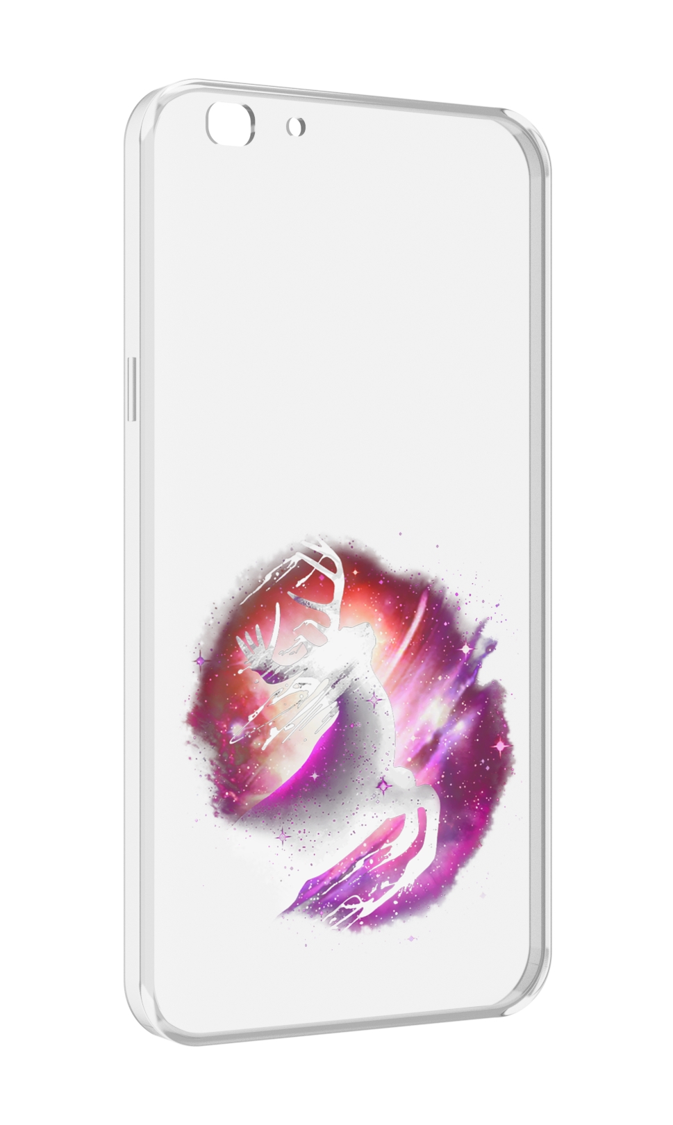 

Чехол MyPads звездный олень для Oppo A77/F3 (2017 год), Прозрачный, Tocco