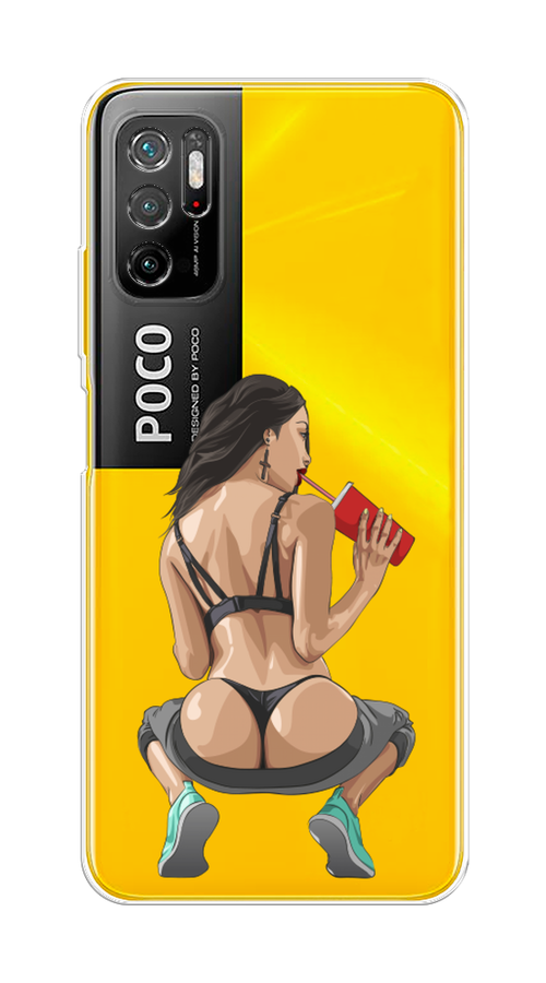 

Чехол на Xiaomi Poco M3 Pro "Сочные булочки", Бежевый;красный;черный, 311050-6