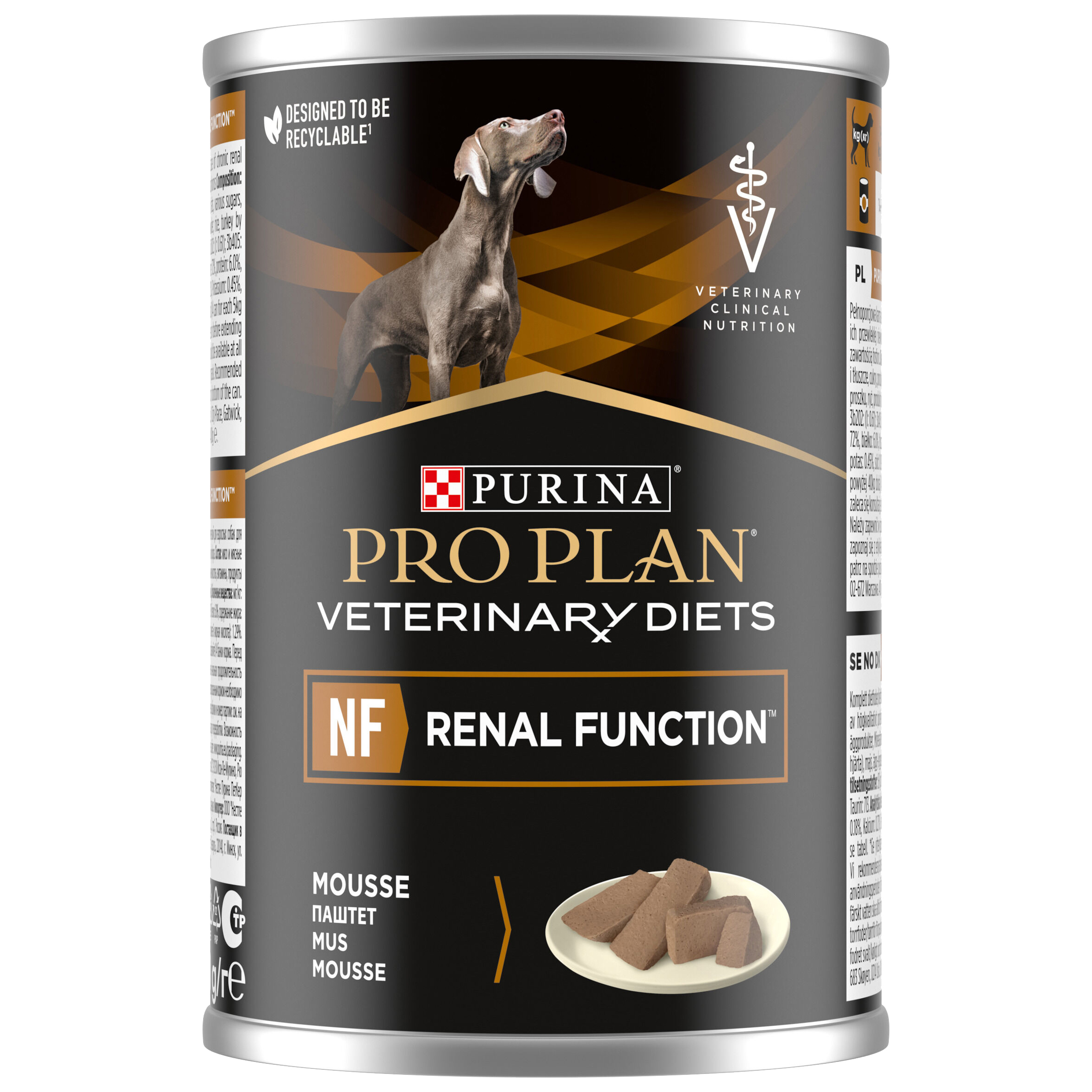 Консервы для собак Pro Plan Veterinary Diets Renal Function NF, 12шт по 400г