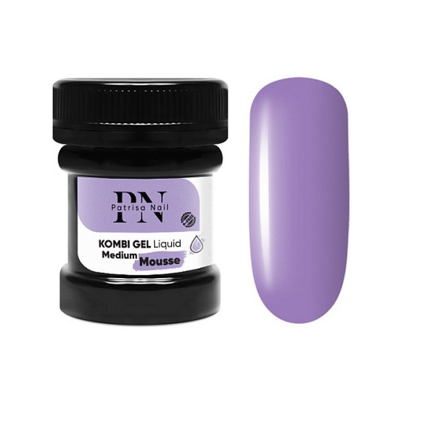 

Гель Patrisa Nail Kombi Gel Liquid Medium Mousse, 30 мл