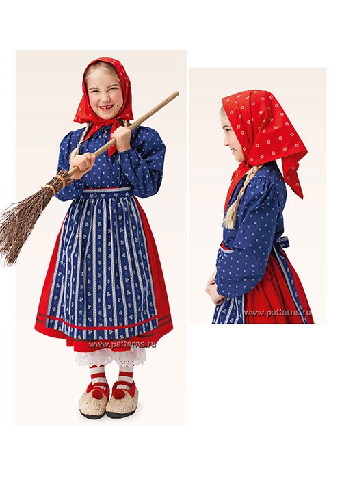 

Выкройка Burda №2367 — Карнавальный костюм "Ведьма"