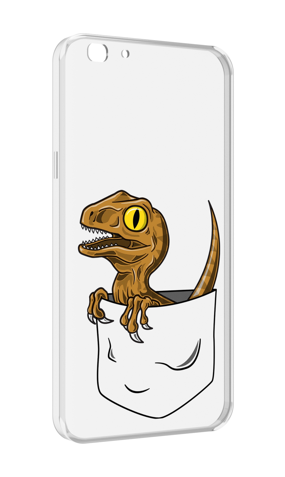 

Чехол MyPads динозавр в кармане для Oppo A77/F3 (2017 год), Прозрачный, Tocco