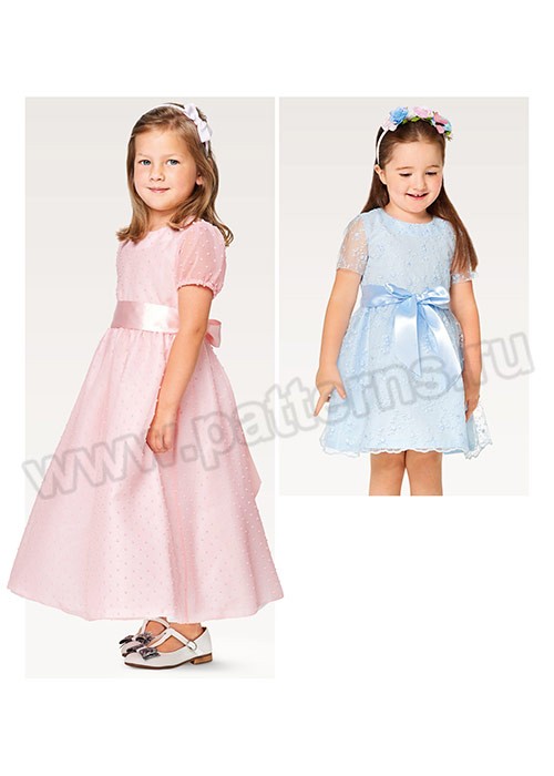 

Выкройка Burda №9363 — Праздничное платье