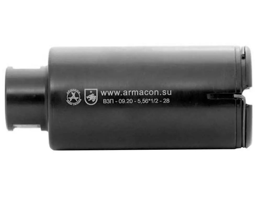 Пламегаситель-маскиратор Armacon Волк-5 для AR .223, 5,56, 1-2-28