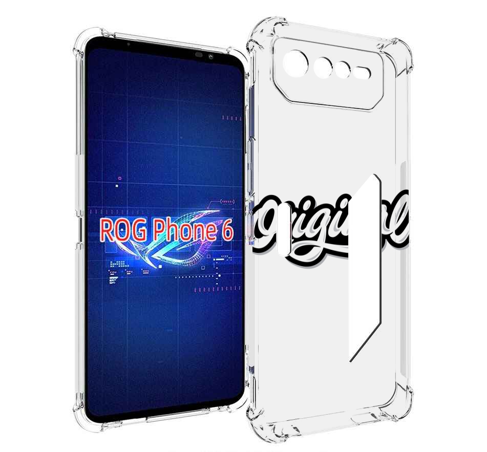 

Чехол MyPads оригинал-надпись для Asus ROG Phone 6, Прозрачный, Tocco