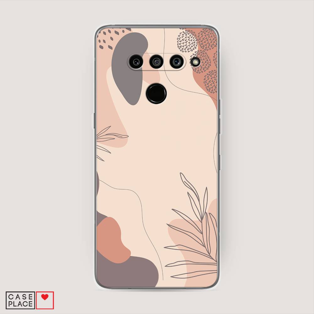 Чехол на LG V50 ThinQ Нюдовые тона
