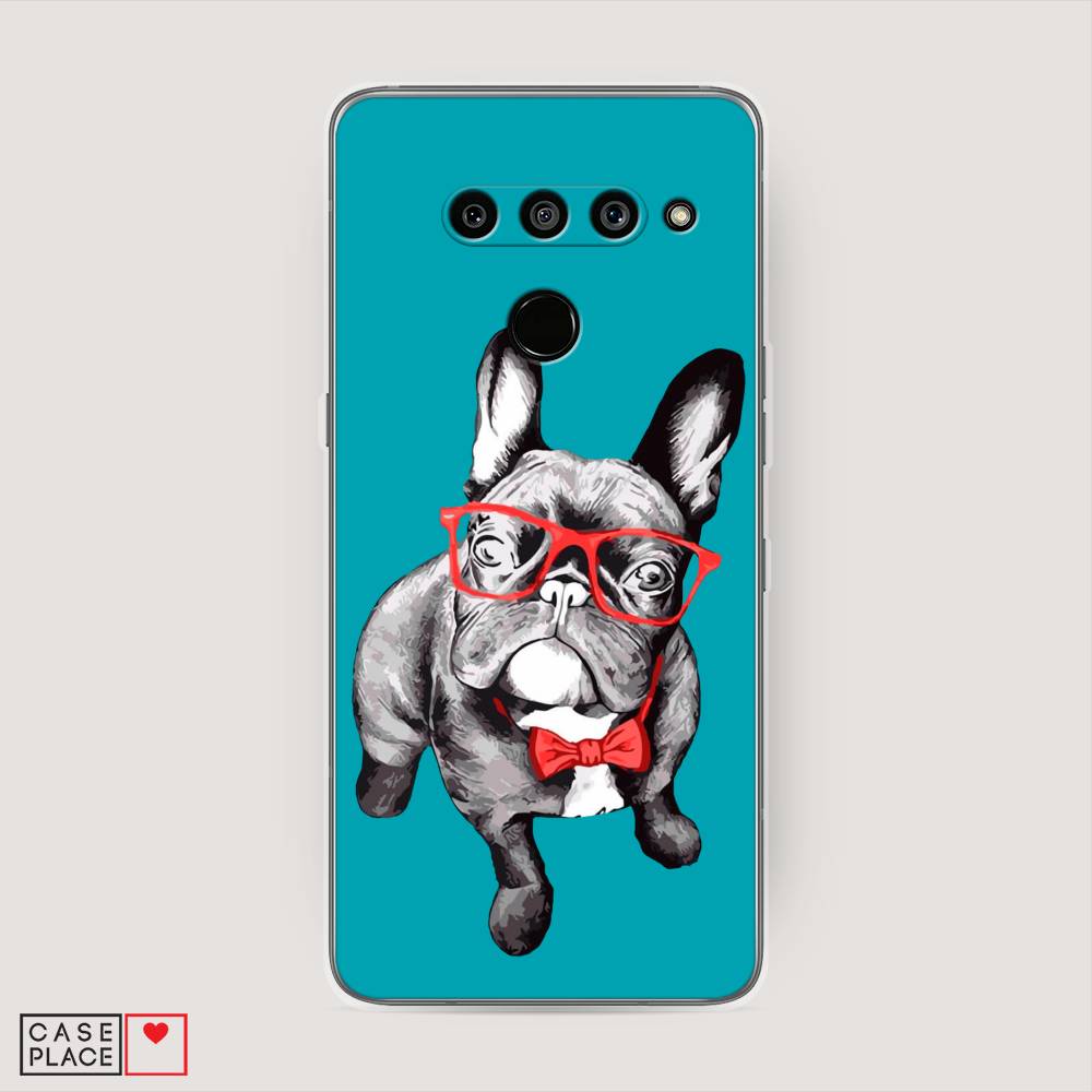 

Чехол на LG V50 ThinQ "Французский бульдог", 83850-1