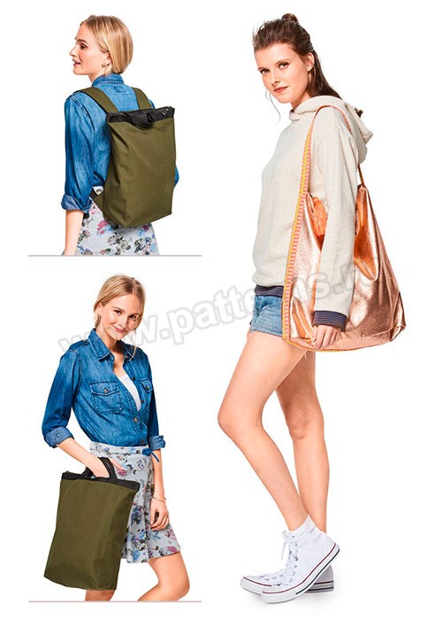 

Выкройка Burda №6400 — Сумка и рюкзак