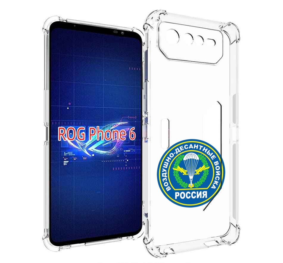 

Чехол MyPads вдв для Asus ROG Phone 6, Прозрачный, Tocco