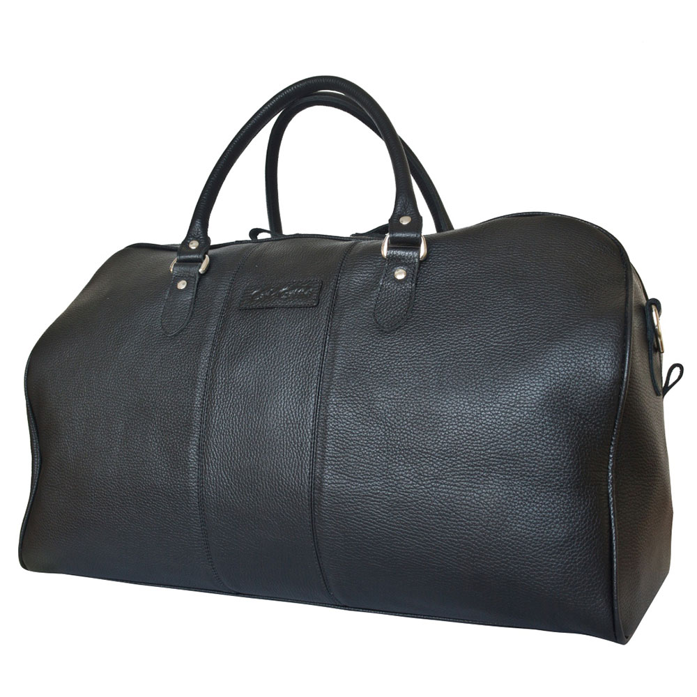 

Дорожная сумка мужской Carlo Gattini Campelli black, 30х52х24 см, Campelli