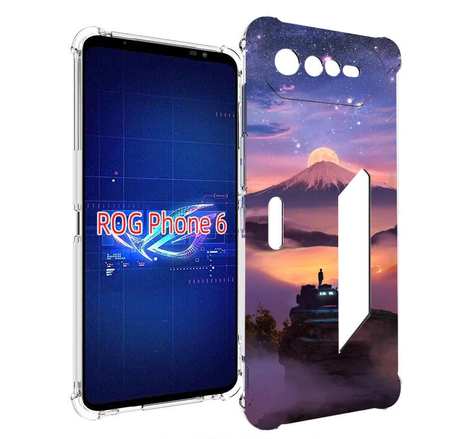 

Чехол MyPads ночь-в-горах для Asus ROG Phone 6, Прозрачный, Tocco