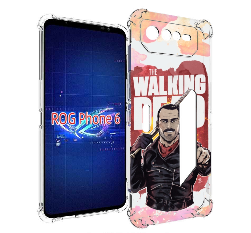 

Чехол MyPads ниган-смит для Asus ROG Phone 6, Прозрачный, Tocco