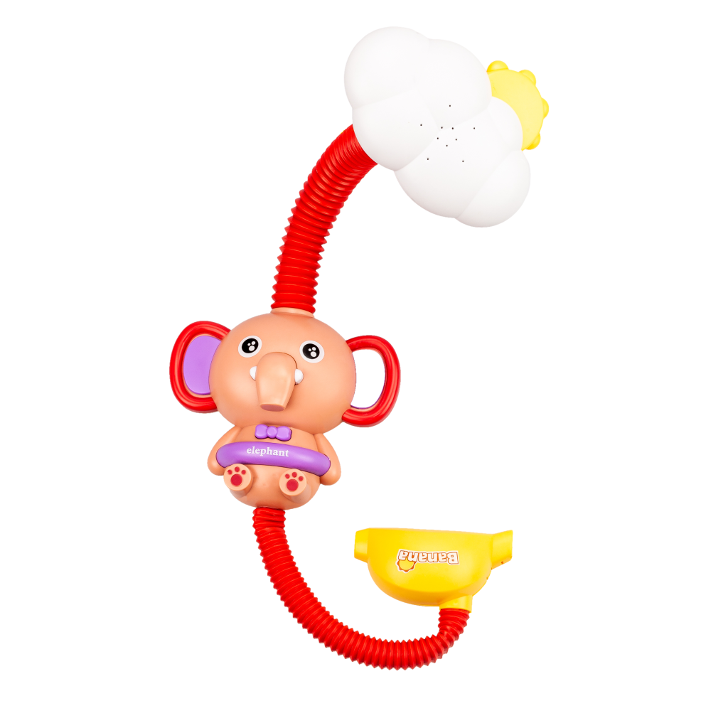

Игрушка для купания Solmax Слоник, душ-лейка, 68 см, розовый/красный, SM90963, Красный;розовый, SM90962