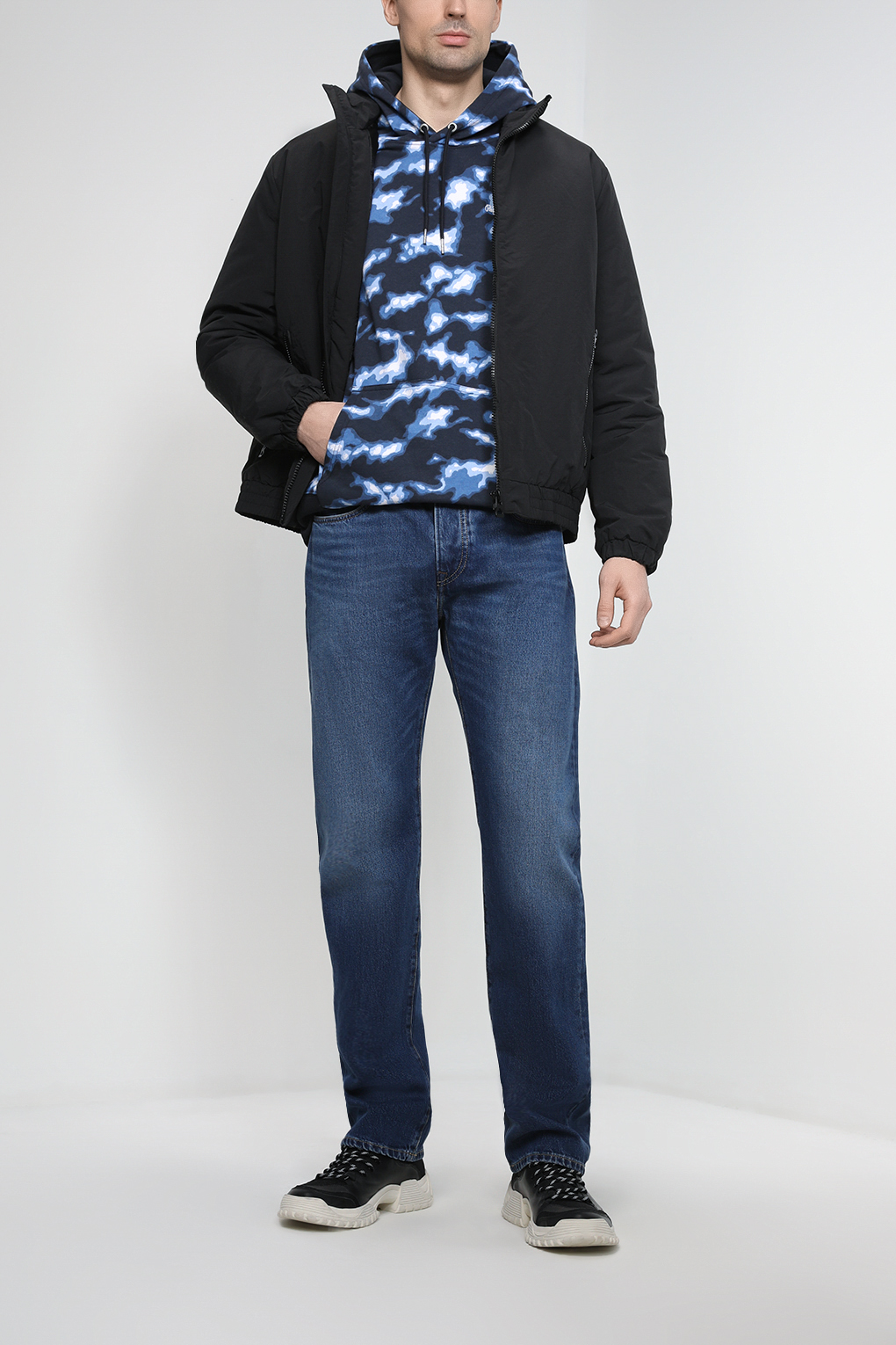 

Джинсы мужские Pepe Jeans PM206739DN4 синие 36/32, Синий, PM206739DN4