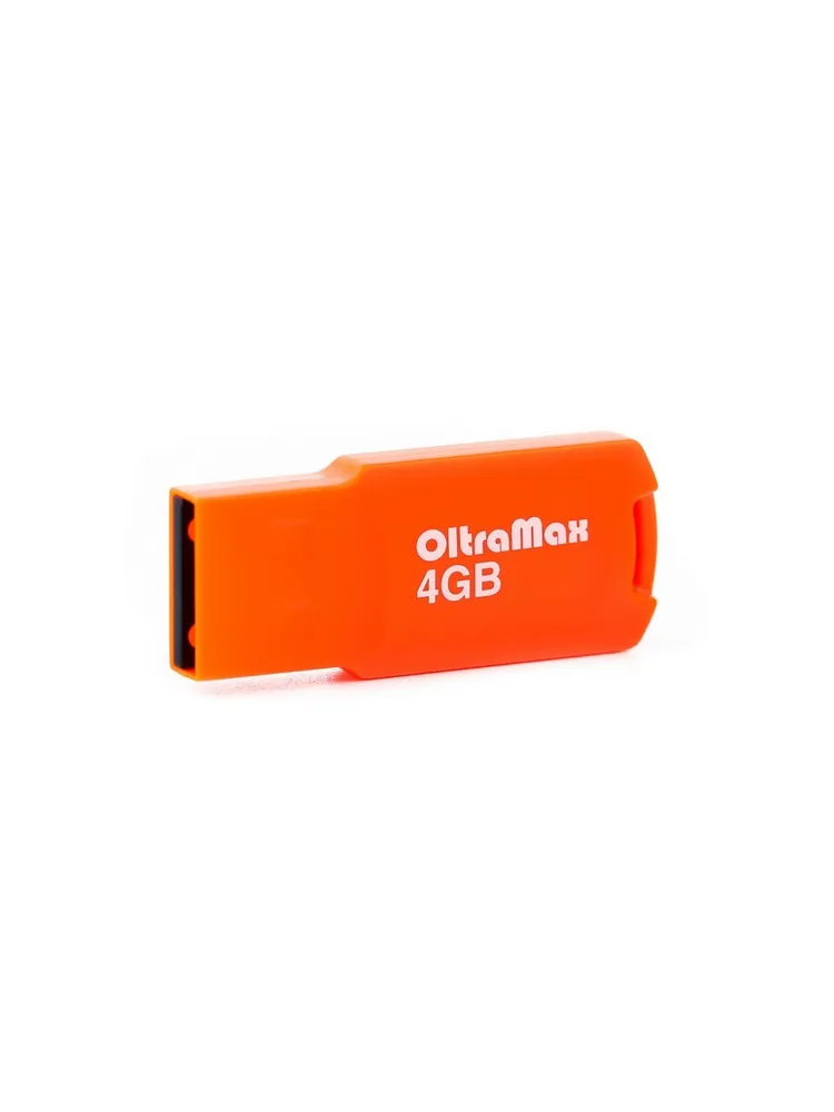 Флешка Oltramax Smile 4 ГБ оранжевый