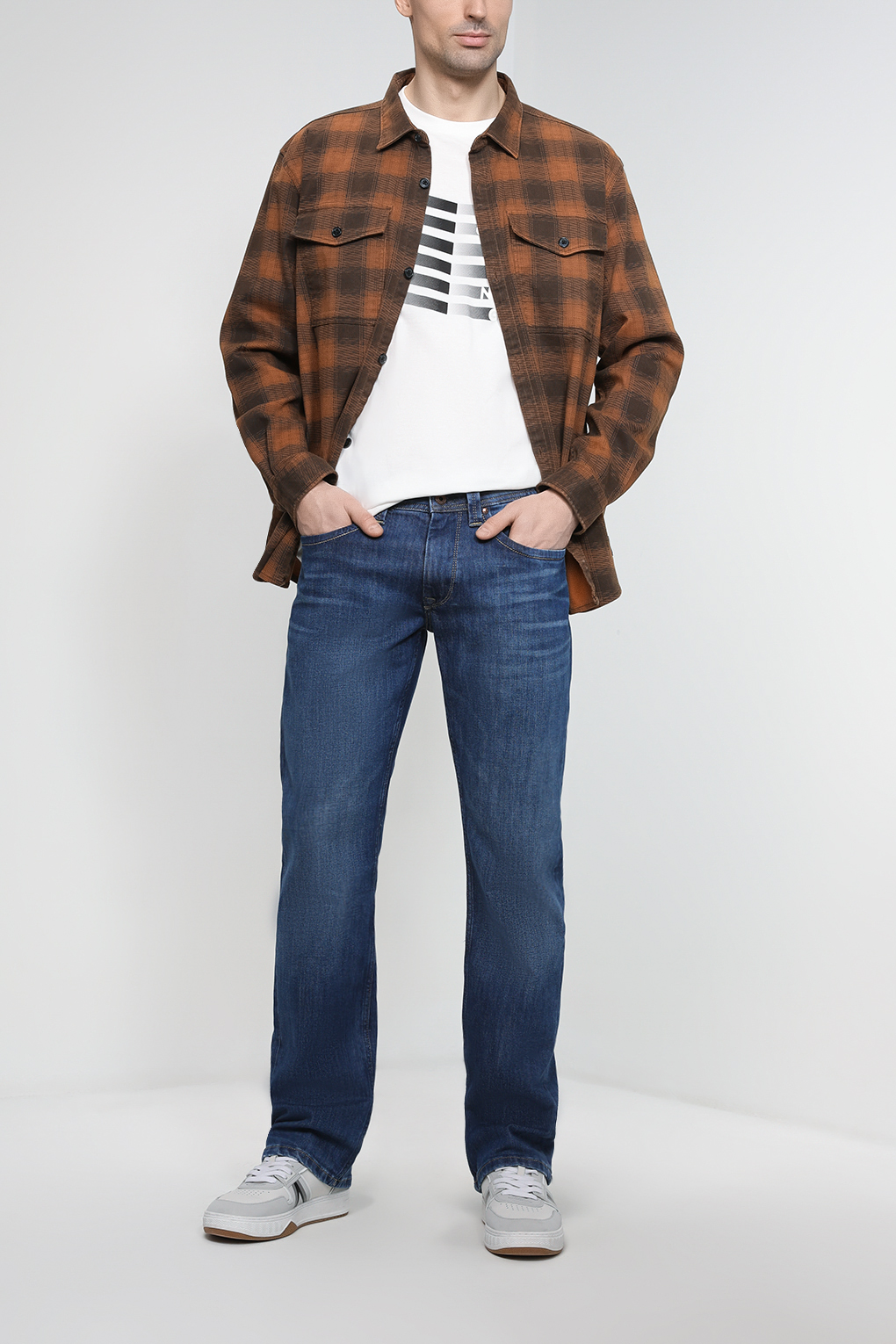 

Джинсы мужские Pepe Jeans PM206468VX3 синие 32/34, Синий, PM206468VX3