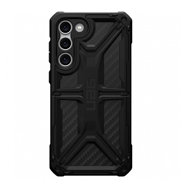 

Чехол UAG Monarch для Samsung Galaxy S23 Plus (214130114242), черный карбон (Carbon Fiber), Monarch