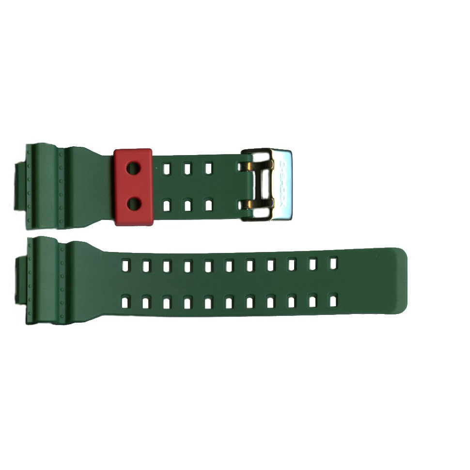 

Ремешок из двух частей мужской Casio GA-110RF-9A зеленый, GA-110RF-9A