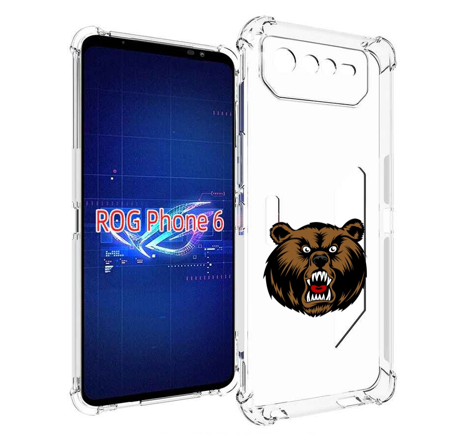 

Чехол MyPads бурый для Asus ROG Phone 6, Прозрачный, Tocco