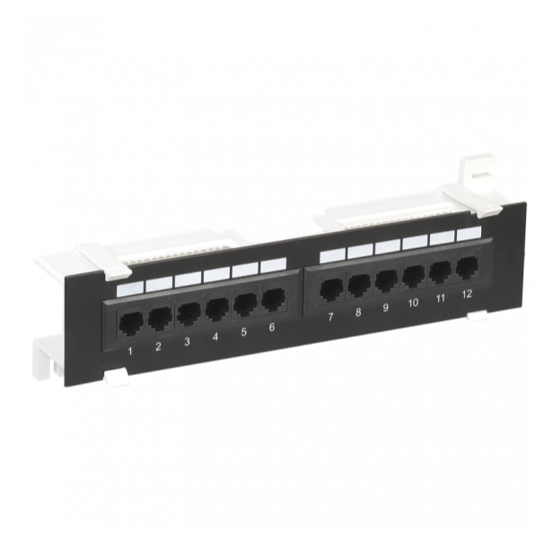 

Патч-панель ITK (PP12-C6U-D05), Черный