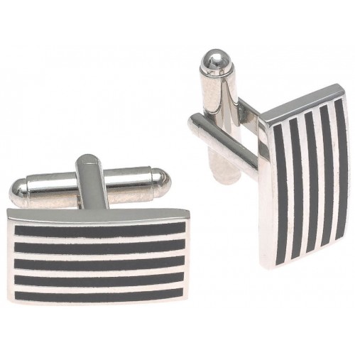 

Запонки из бижутерного сплава с кристаллом WowMan Accessories WMA0031SB, WMA0031SB