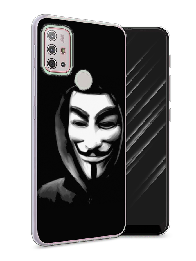 

Чехол Awog на Lenovo K13 Note / Леново K13 Note "Анонимус", Черный;серый;белый, 112950-5