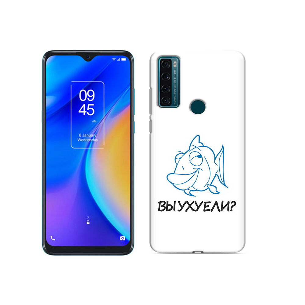 

Чехол MyPads Tocco для TCL 20 SE вы ухуели, Прозрачный, Tocco