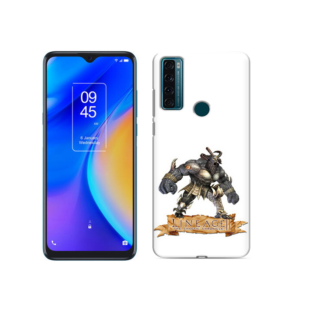 

Чехол MyPads Tocco для TCL 20 SE Байлор, Прозрачный, Tocco