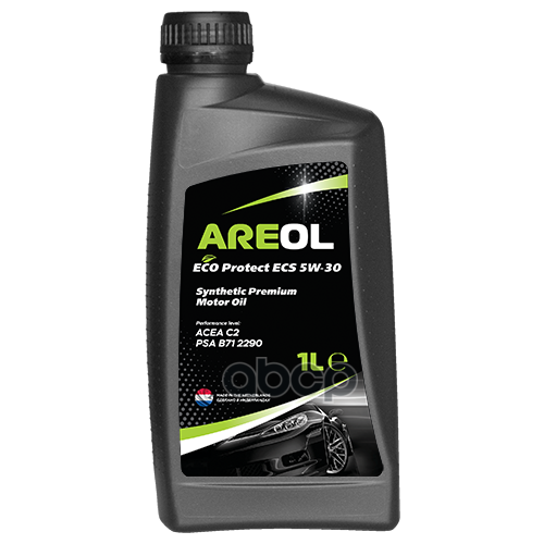 Моторное масло Areol ECO Protect ECS синтетическое 5W30 1л