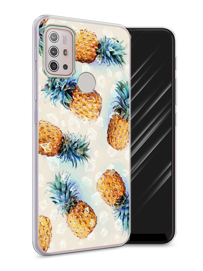 

Чехол Awog на Lenovo K13 Note / Леново K13 Note "Ананасы", Бежевый, 112950-3