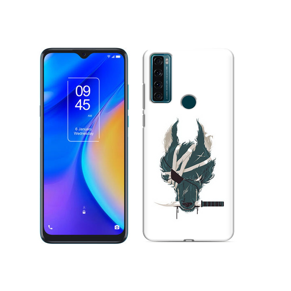 

Чехол MyPads Tocco для TCL 20 SE волк-разбойник, Прозрачный, Tocco