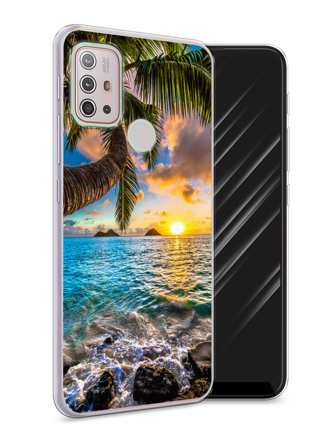 

Чехол Awog на Lenovo K13 Note / Леново K13 Note "Восход 5", Голубой;желтый;зеленый, 112950-4