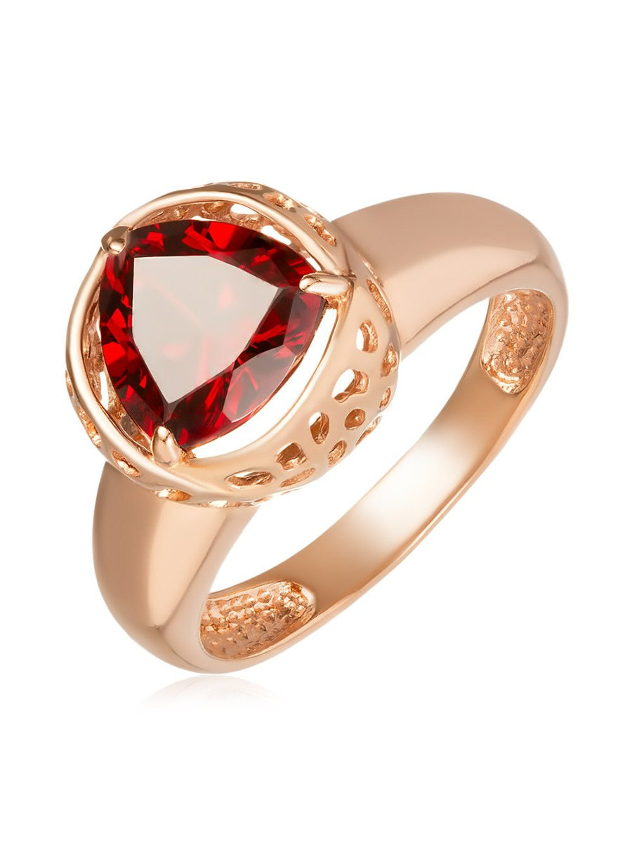 

Кольцо из серебра р. 19,5 Ювелирочка 1030069, кварц, 1030069