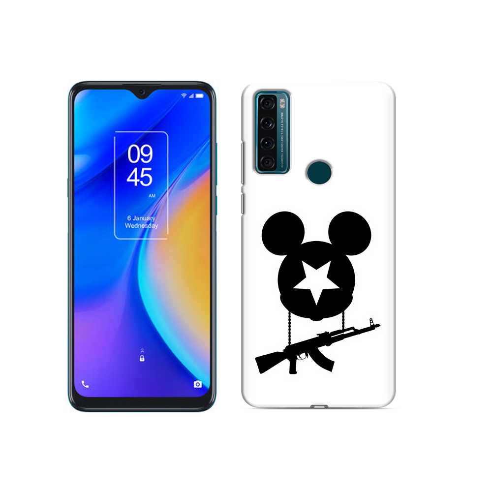

Чехол MyPads Tocco для TCL 20 SE АК Микки, Прозрачный, Tocco