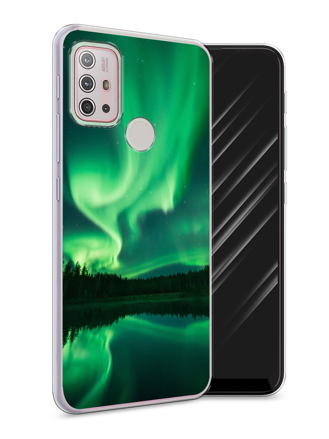 

Чехол Awog на Lenovo K13 Note / Леново K13 Note "Ночные пейзажи 7", Зеленый;черный, 112950-4