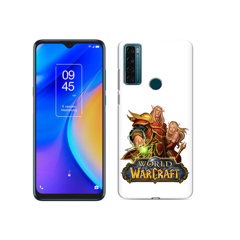 

Чехол MyPads Tocco для TCL 20 SE варкрафт2, Прозрачный, Tocco
