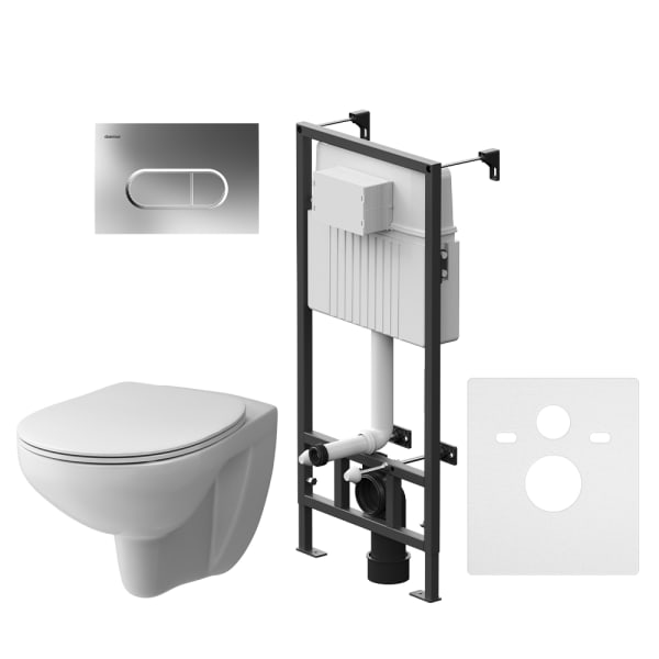 

Damixa Унитаз с инсталяцией Damixa Elber DX17.IS30251.1700