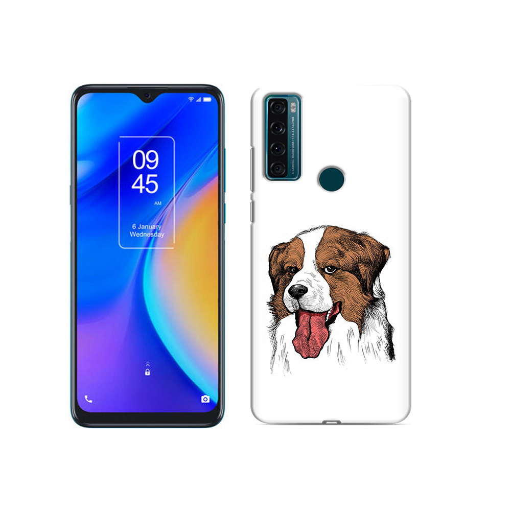 

Чехол MyPads Tocco для TCL 20 SE бетховен, Прозрачный, Tocco