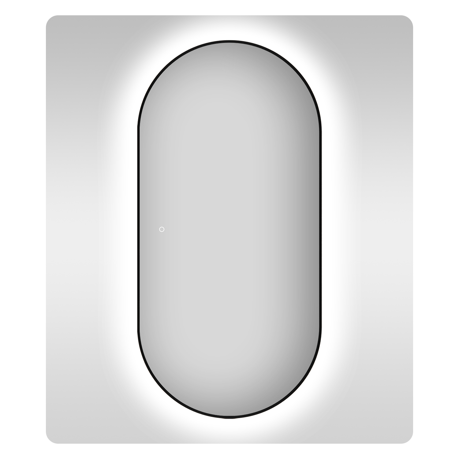 Влагостойкое зеркало с подсветкой для ванной Wellsee 7 Rays' Spectrum 172201560, 60х120 см