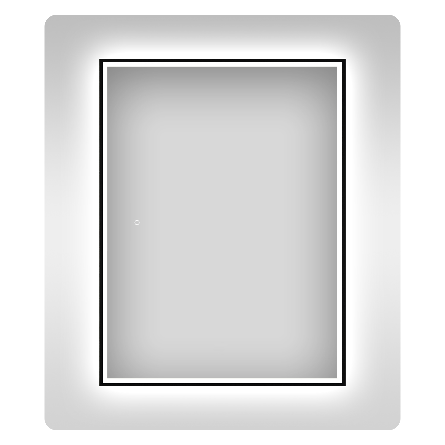 фото Влагостойкое зеркало с подсветкой для ванной wellsee 7 rays' spectrum 172201400, 80х120 см