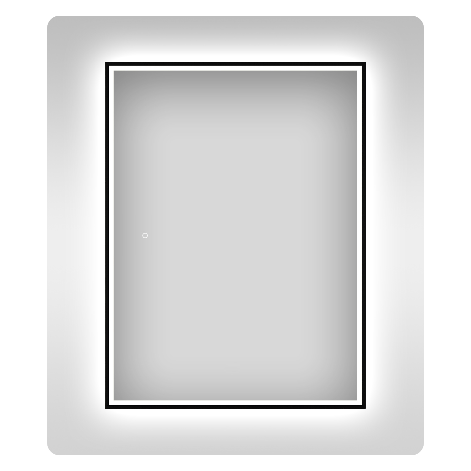 Влагостойкое зеркало с подсветкой для ванной Wellsee 7 Rays' Spectrum 172201360, 70х120 см зеркало с фацетом 15 мм 70х120 см evoform