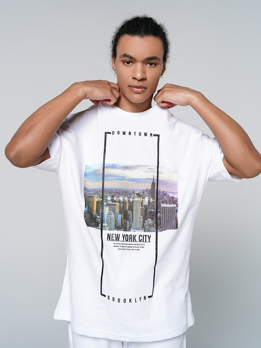 

Футболка мужская 79814 ТВОЕ белая L, 79814